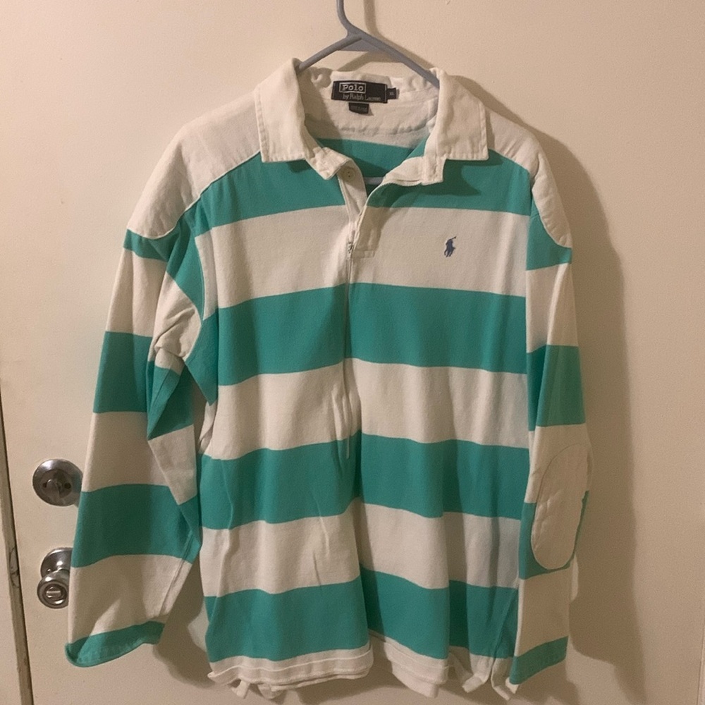 Women’s Polo Ralph Lauren Rugby Maternity? Breast feeding polo XL